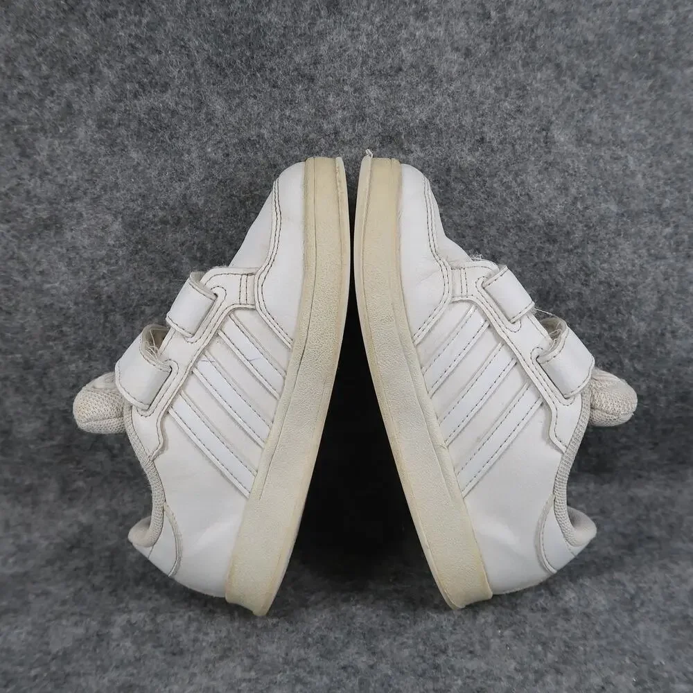Adidas Shoes Kids Toddler 9 Athletic Trainer Casual Sneakers Two Strap Leather